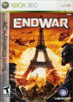 Tom Clancys EndWar (USA) box cover front